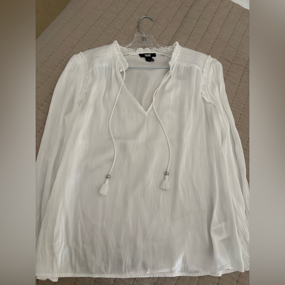 Paige silk blouse